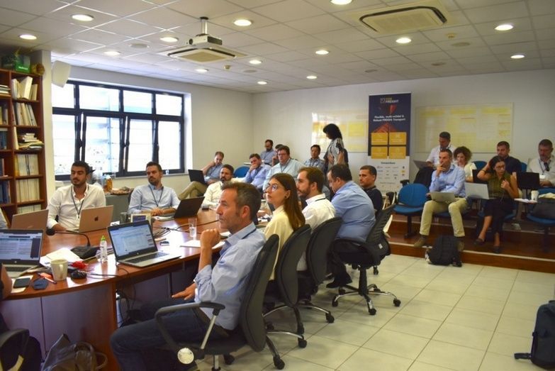 Imagen de la reunión de arranque del proyecto celebrada el pasado 15 de septiembre en Tesalónica (Grecia).