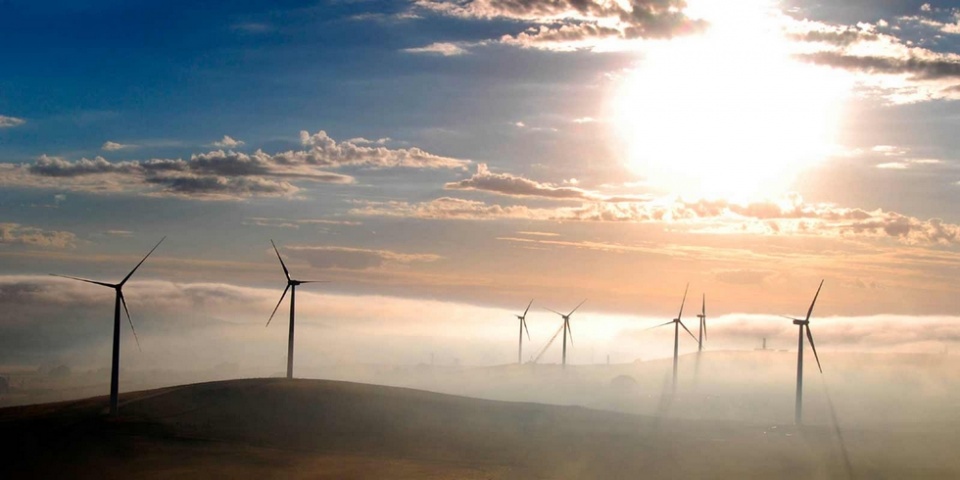 Energía eólica.