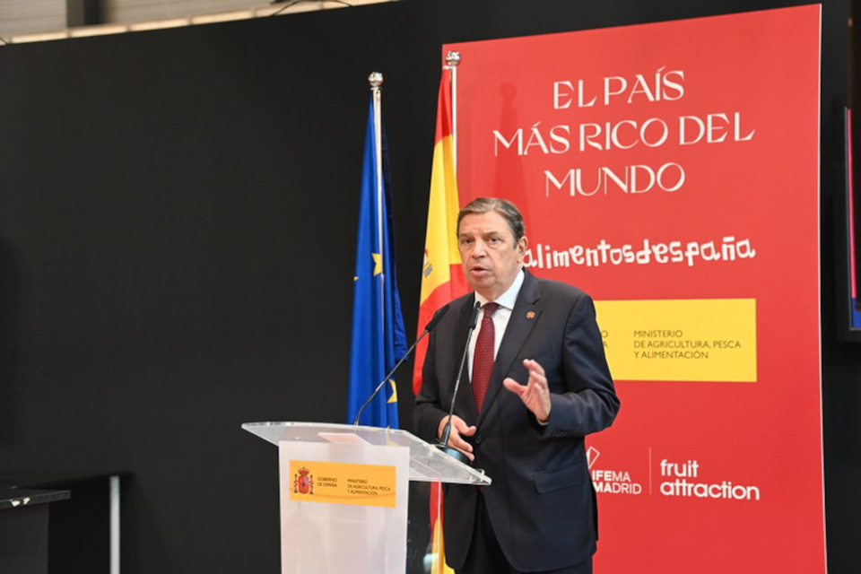 El Ministerio de Agricultura, Pesca y Alimentación participa activamente en Fruit Attraction 2025 bajo el paraguas de la estrategia Alimentos de España.