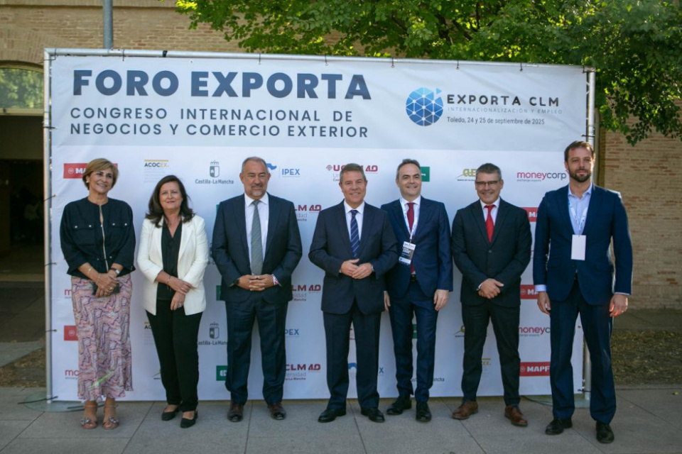 Apertura institucional del Congreso Internacional de Negocios y Comercio Exterior ´Foro Exporta´.