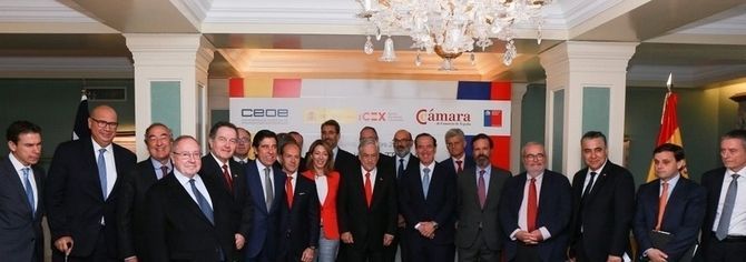 Asistentes al desayuno empresarial.