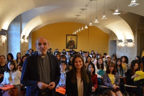 Imagen del acto de bienvenida.