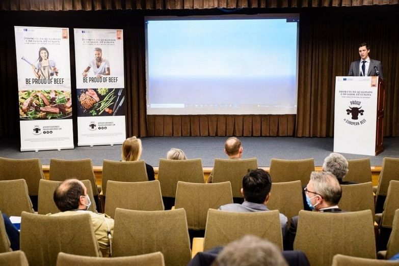 El encuentro empresarial de Lisboa se enmarca en la campaña de información “Hazte Vaquero-Proud of EU Beef”.