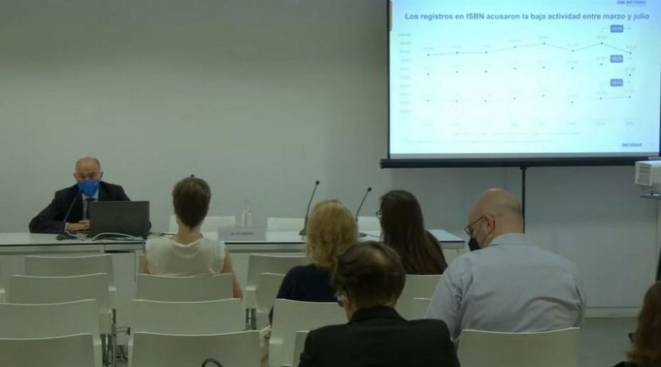 Juan Ortín, director del Observatorio Sectorial DBK, durante su ponencia.