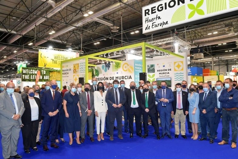La presente edición de Fruit Attraction fue catalogada por el presidente de la Comunidad como “una de las más importantes desde su creación, porque recobramos la presencialidad".