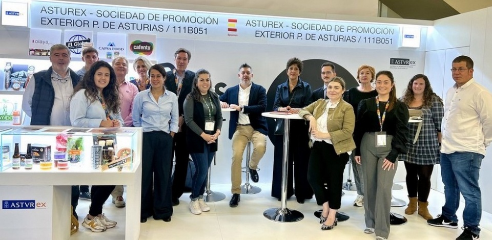 14 empresas asturianas participan en el pabellón agrupado de España en Anuga 2023