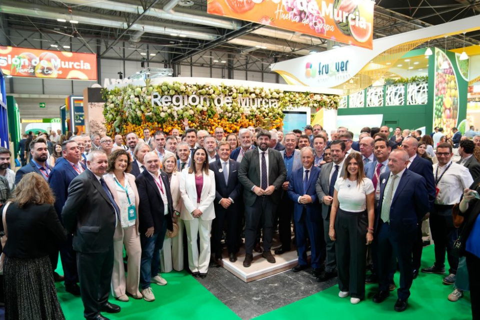 Proexport consagra el liderazgo exportador de Murcia en Fruit Attraction con el tomate como Producto Estrella