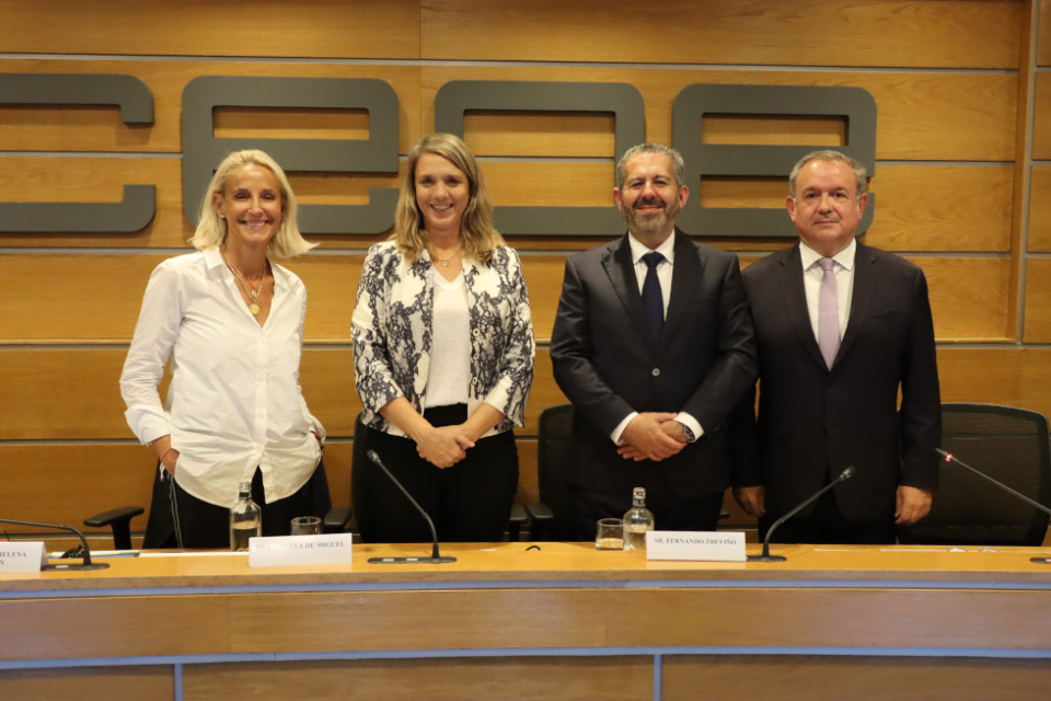 Ponentes en la Jornada sobre las Pymes como motos impulsor en las cadenas de valor de México y España.