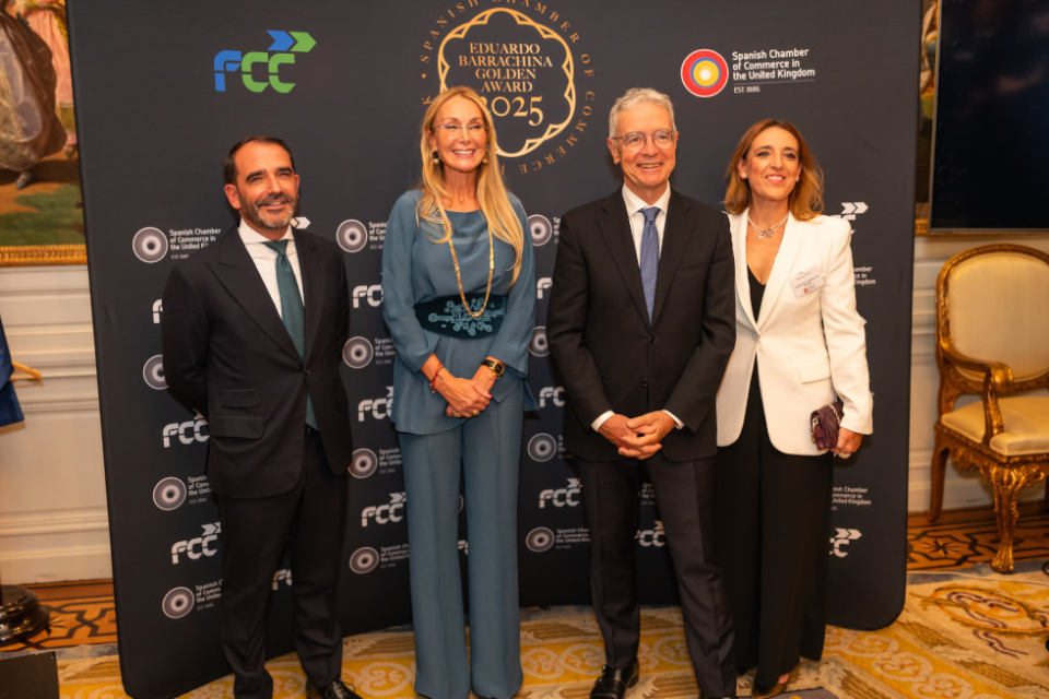 FCC recibe el Prestigioso 'Premio de Oro Eduardo Barrachina 2025' en Londres