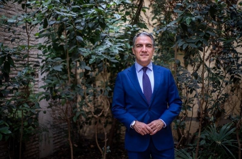 El Consejero de Presidencia Administración Pública e Interior Elias Bendodo.