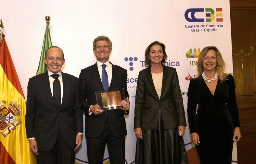 Recepción del Premio al Empresario del año por parte de Francisco J. Riberas, presidente de Gestamp.