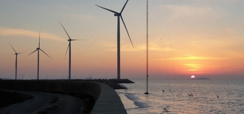Eólica marina.