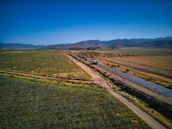 Sacyr, Ruta de la Fruta Chile.