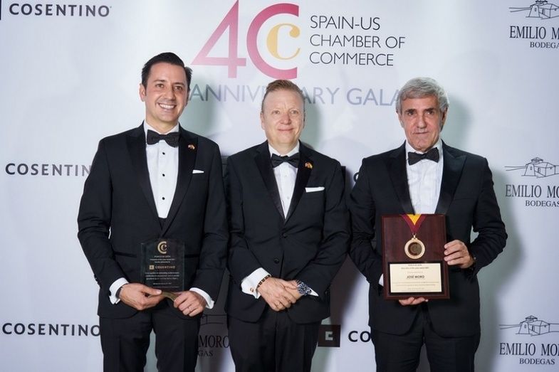 La entrega de los Premios.