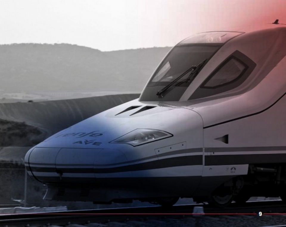 Tren de alta velocidad.
