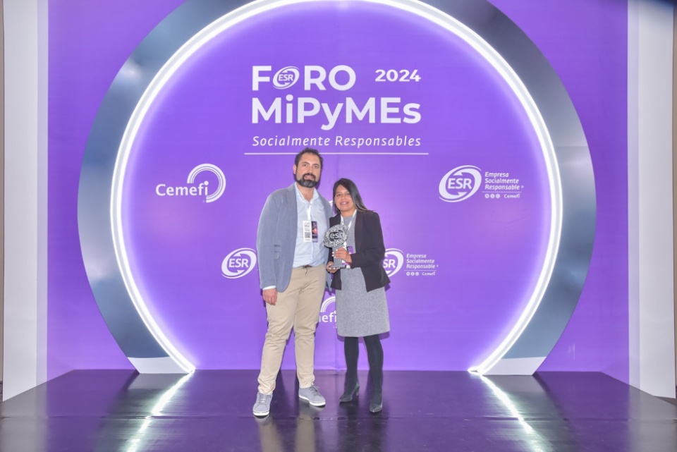 La entrega del Premio.