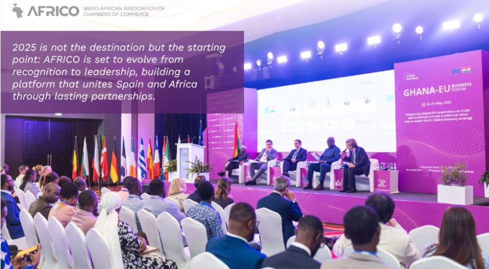 AFRICO se presenta oficialmente en África durante el Foro de Negocios UE-Ghana