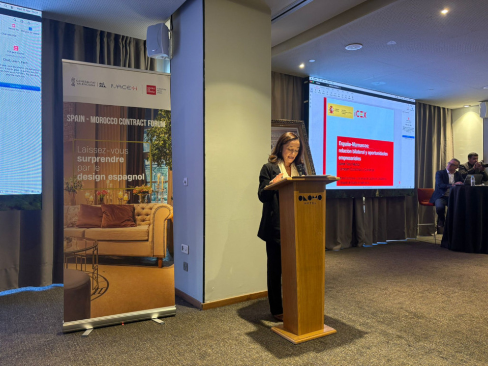 Encuentro empresarial para el sector del mueble y hábitat en Marruecos logro gran éxito de asistencia.