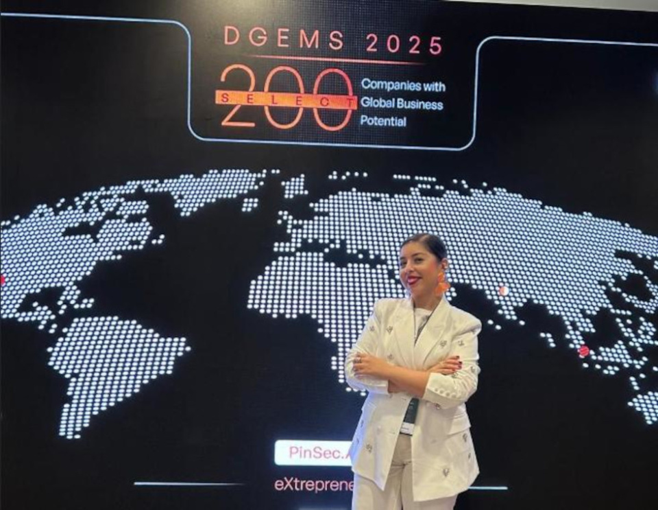 Patricia, en el Forbes – DGEMS 2025 India (Foto:copyright: PS)