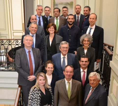 Encuentro con el Embajador de Bélgica en España,  Marc Calcoen.