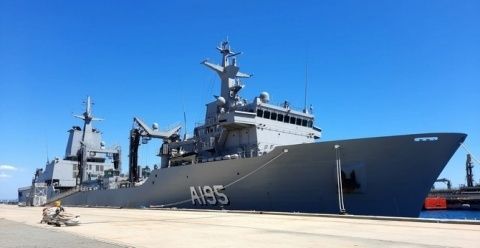 El AAOR “Supply”, construido en Ferrol.