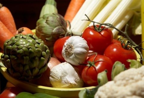 Productos mediterráneos.