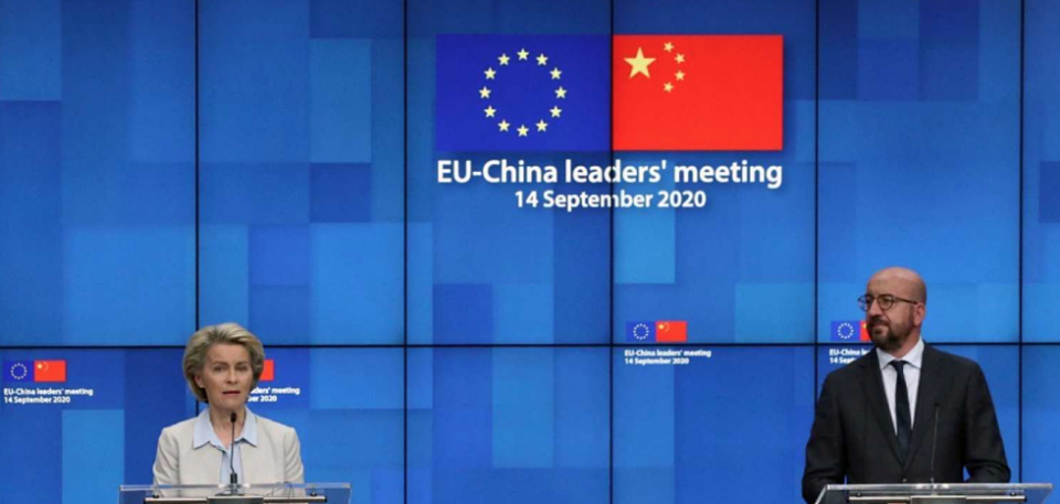 Cumbre EU - China del pasado mes de septiembre 2020 Cumbre EU - China del pasado mes de septiembre 2020