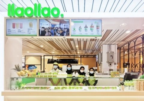 llaollao celebra una nueva apertura en Malasia.