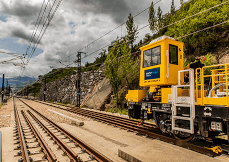 Mantenimiento ferroviario.