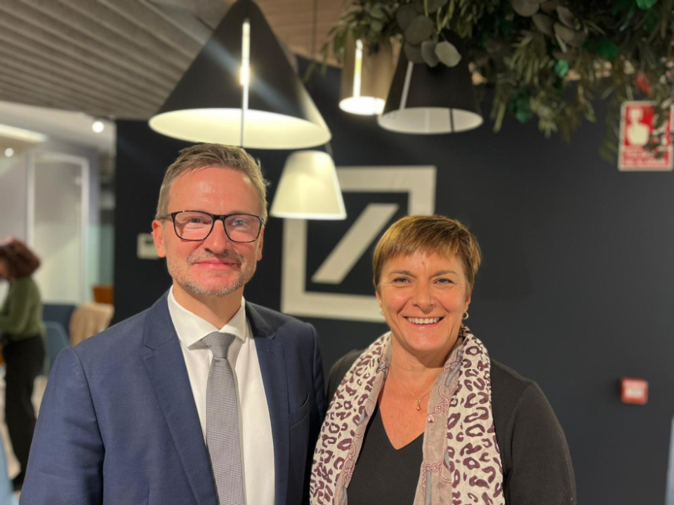 Dirk Steffen y Rosa Duce.