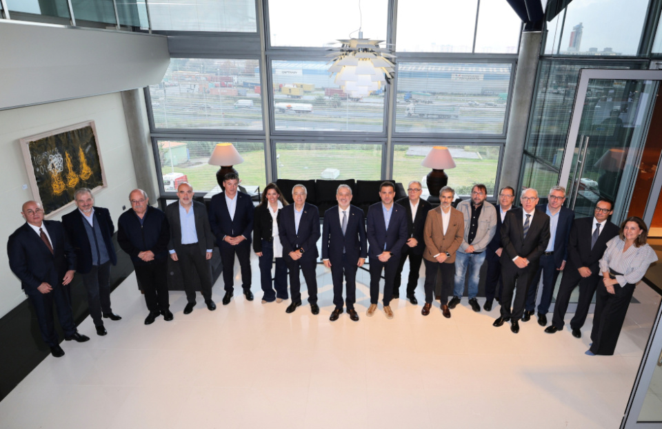 El plenario del Consorci de la Zona Franca de Barcelona (CZFB). El plenario del Consorci de la Zona Franca de Barcelona (CZFB).